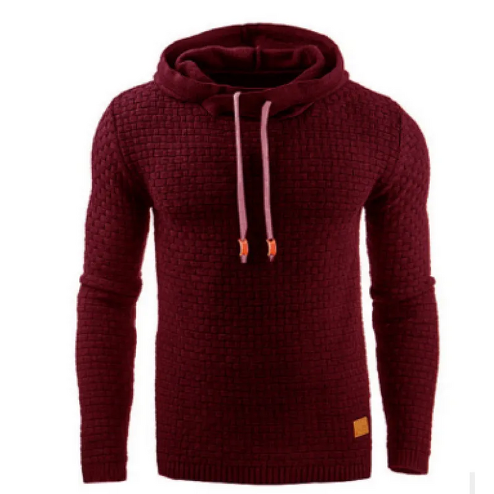 Desmond | Texturerad Pullover Hoodie