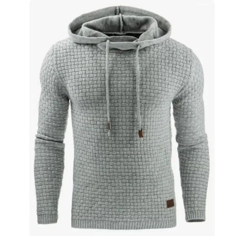 Desmond | Texturerad Pullover Hoodie
