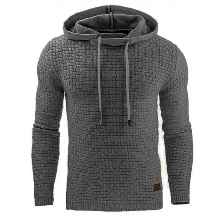 Desmond | Texturerad Pullover Hoodie