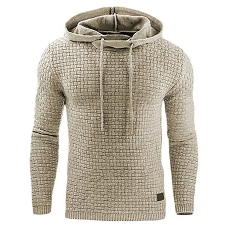 Desmond | Texturerad Pullover Hoodie