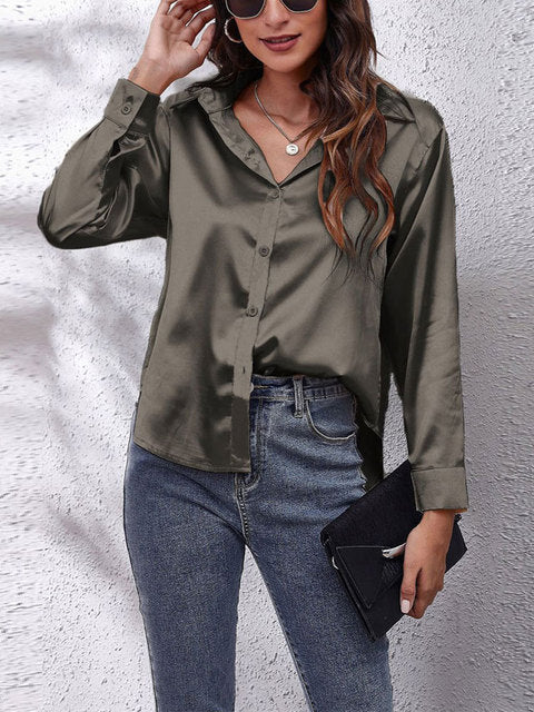 Cynthia | Elegant Blus med Knytfram