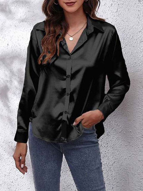 Cynthia | Elegant Blus med Knytfram