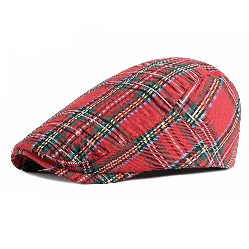 Harrison | Klassisk Rutigt Flat Cap