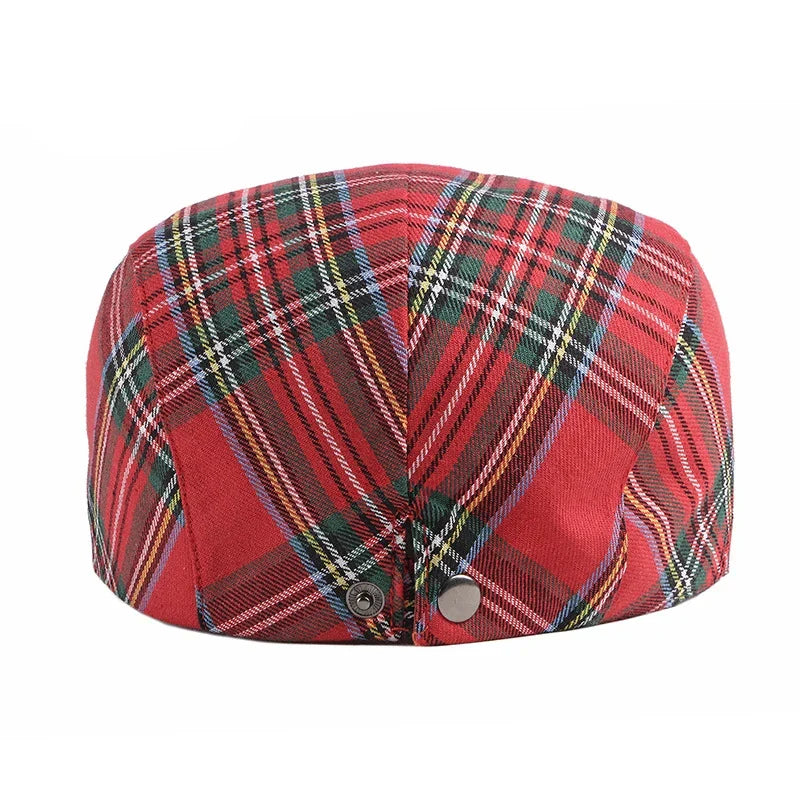 Harrison | Klassisk Rutigt Flat Cap