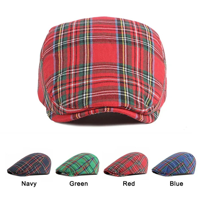 Harrison | Klassisk Rutigt Flat Cap