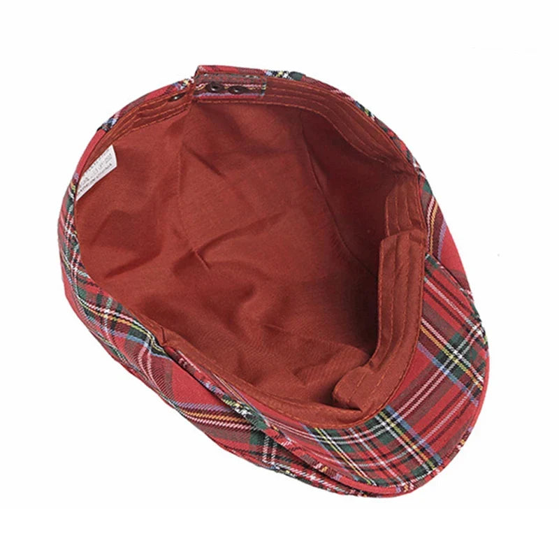 Harrison | Klassisk Rutigt Flat Cap