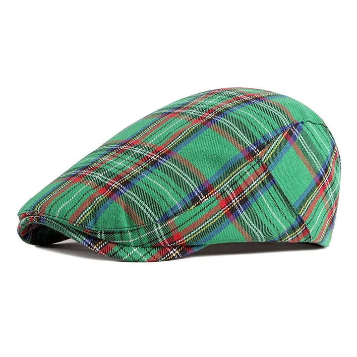 Harrison | Klassisk Rutigt Flat Cap