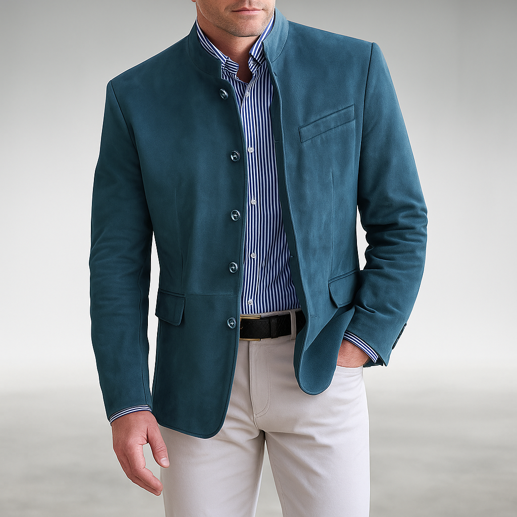 Godfrey | Avslappnad Modern Knapp Cardigan