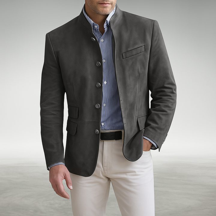 Godfrey | Avslappnad Modern Knapp Cardigan
