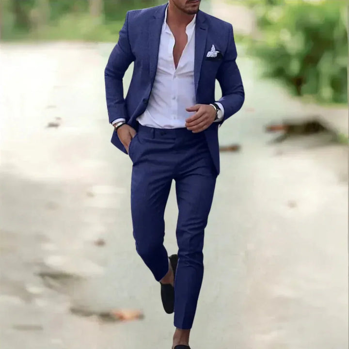 Benjamin | Elegant Skräddarsydd Tre-Delad Kostym