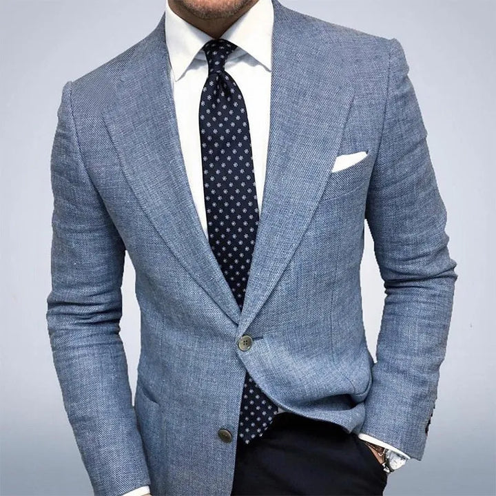 Harrison | Klassisk Texturerad Slim-Fit Blazer