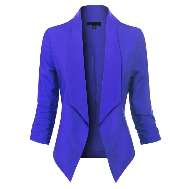 Beverly | Draperad Öppen Blazer