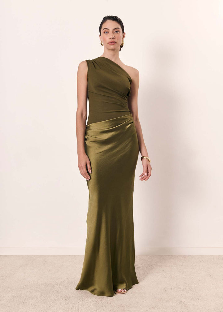 Isabella | Elegant Maxiklänning med En Ärme