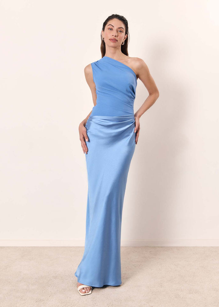 Isabella | Elegant Maxiklänning med En Ärme