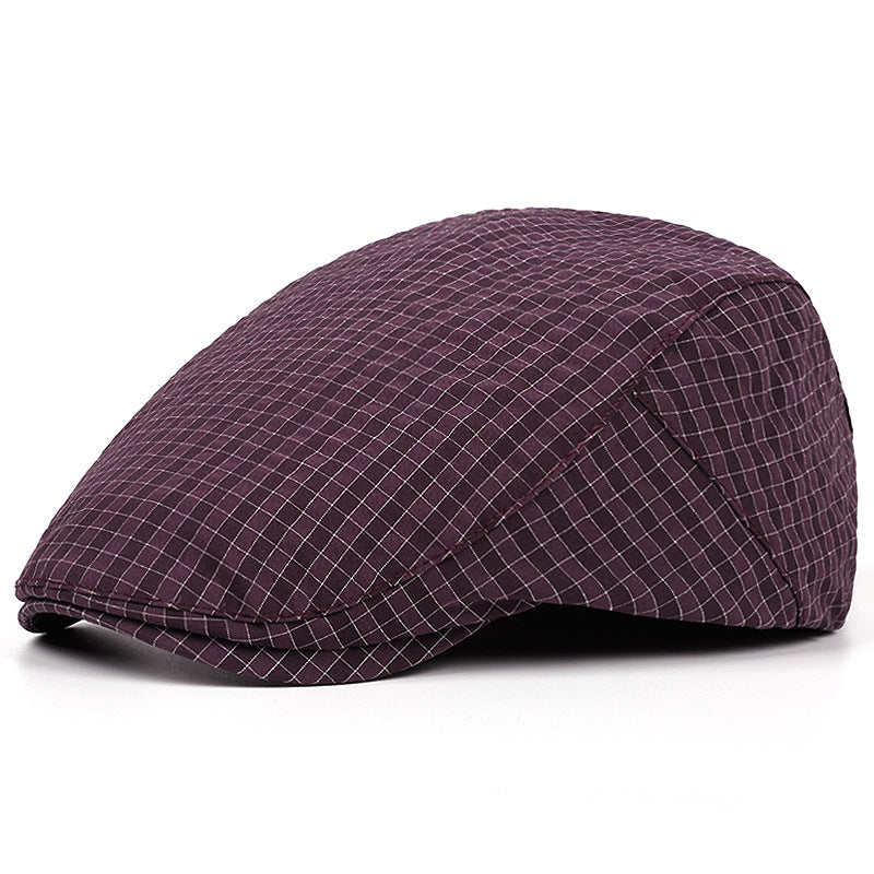 Willard | Klassisk Rutig Flat Cap
