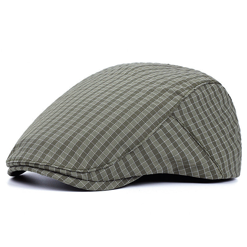 Willard | Klassisk Rutig Flat Cap