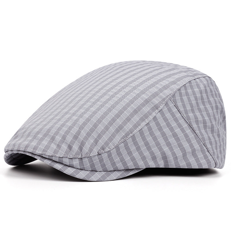 Willard | Klassisk Rutig Flat Cap