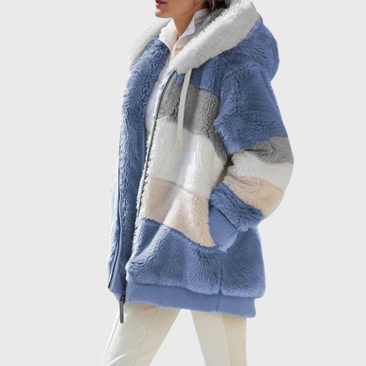 Darcey | Elegant Multicolor Varm Pufferjacka