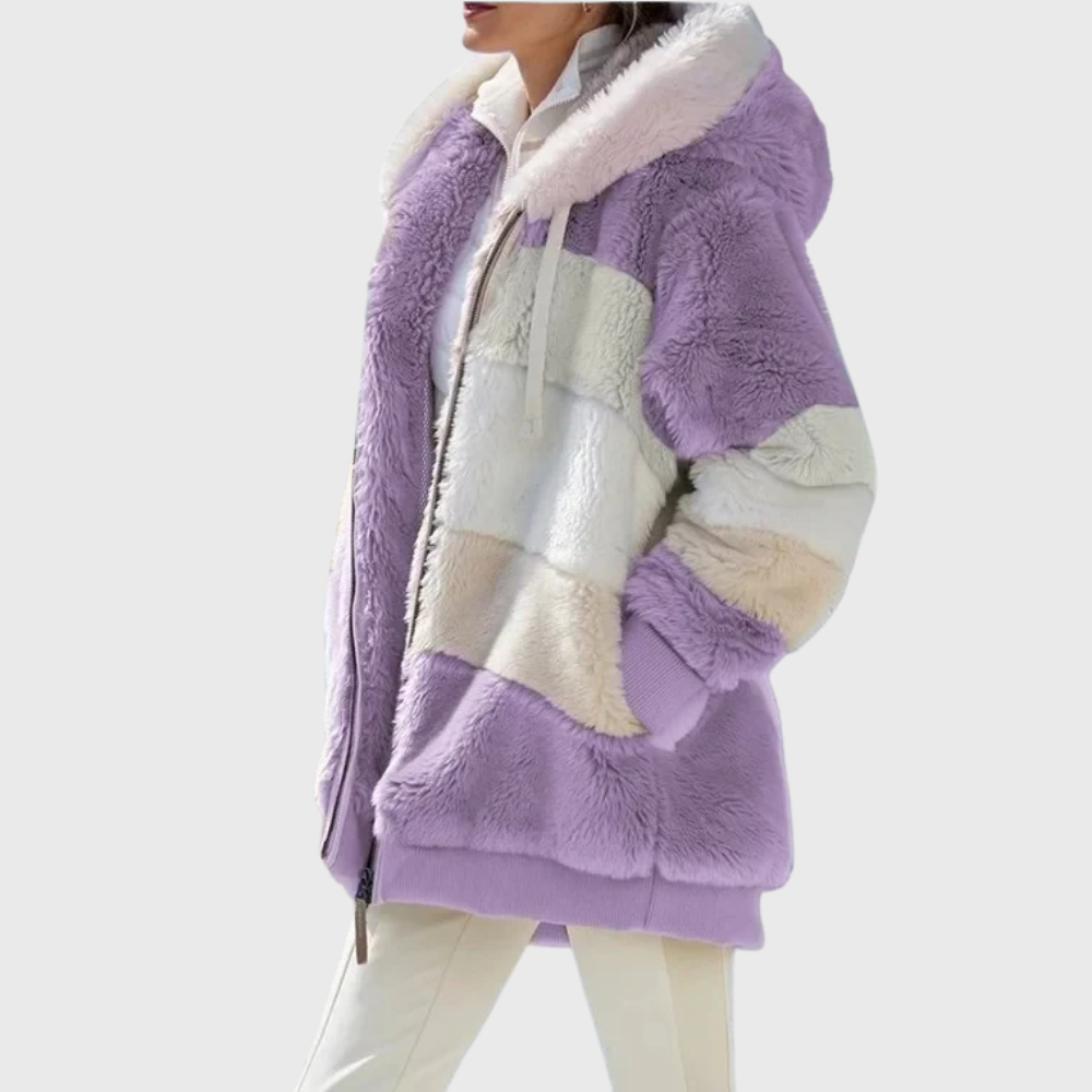 Darcey | Elegant Multicolor Varm Pufferjacka