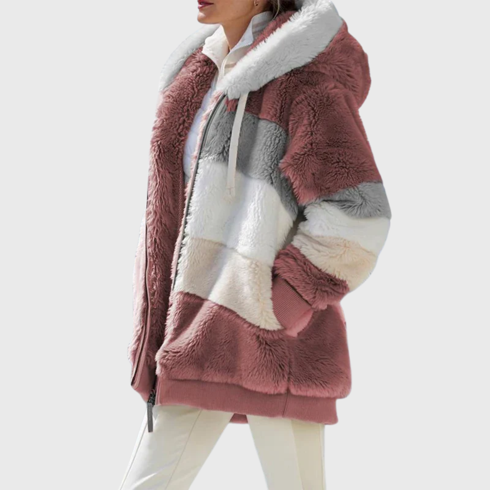 Darcey | Elegant Multicolor Varm Pufferjacka
