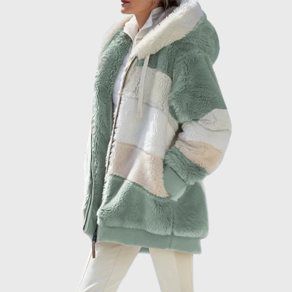 Darcey | Elegant Multicolor Varm Pufferjacka