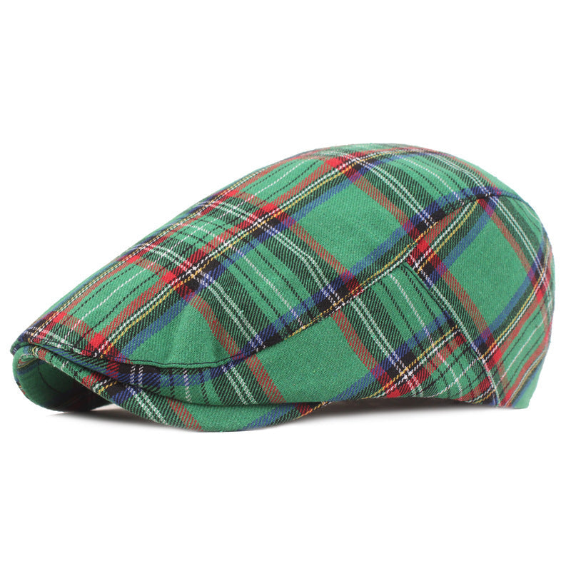 Connor | Klassisk Tartan Flat Cap