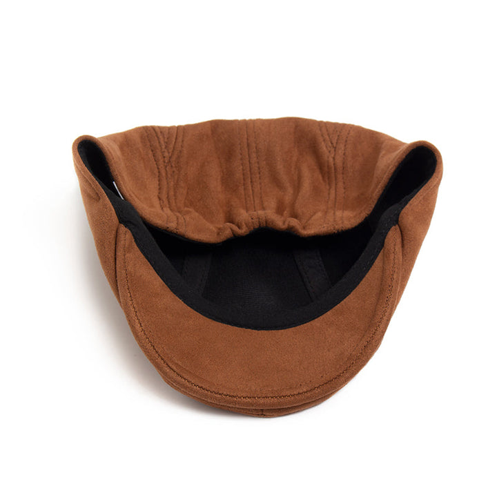 Samuel | Klassisk Suede Flat Cap