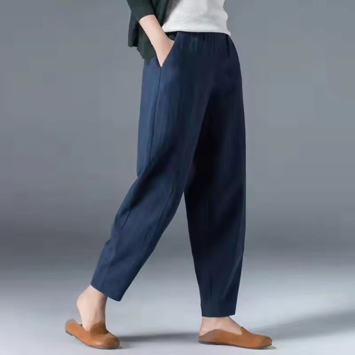 Marianne | Avslappnade Tapered Byxor