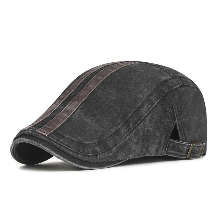 Daniel | Vintage Randig Flat Cap