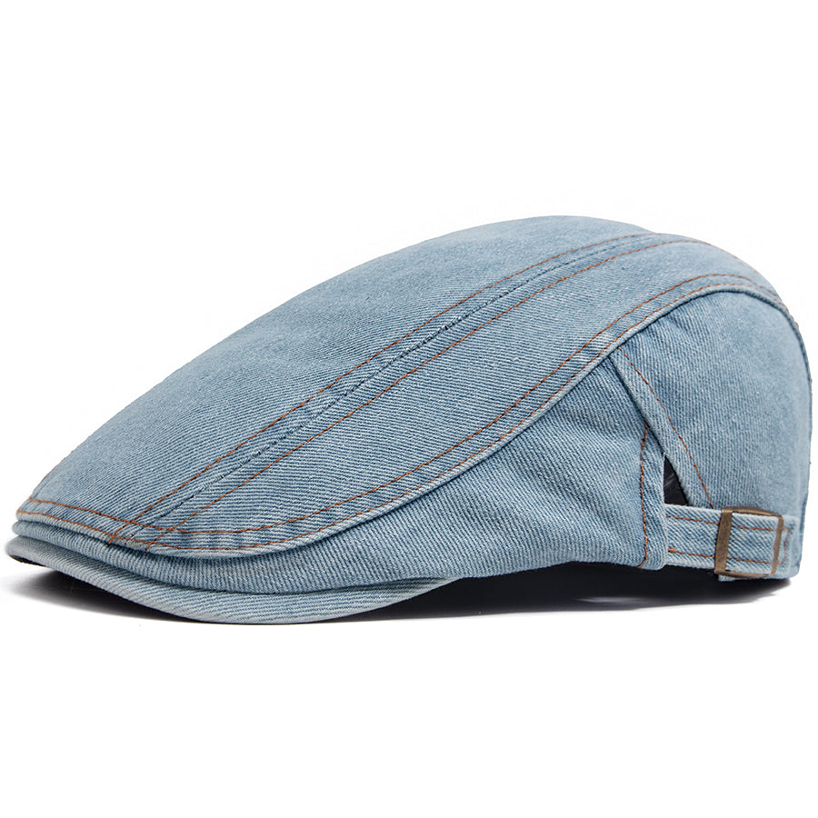 Logan | Klassisk Everyday Stitch Flat Cap
