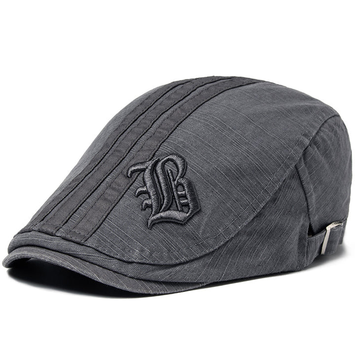Benjamin | Broderad Heritage Flat Cap