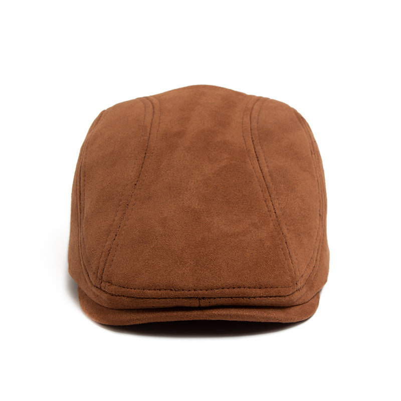 Samuel | Klassisk Suede Flat Cap