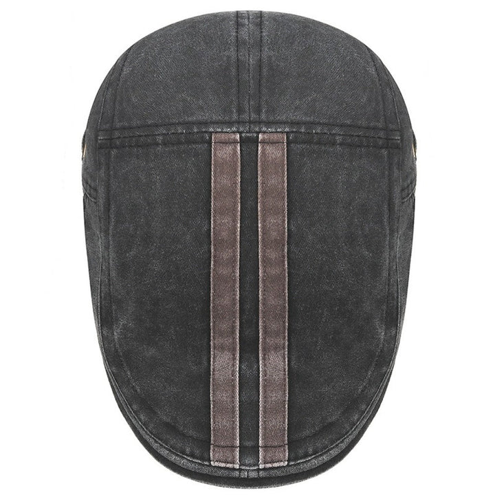 Daniel | Vintage Randig Flat Cap