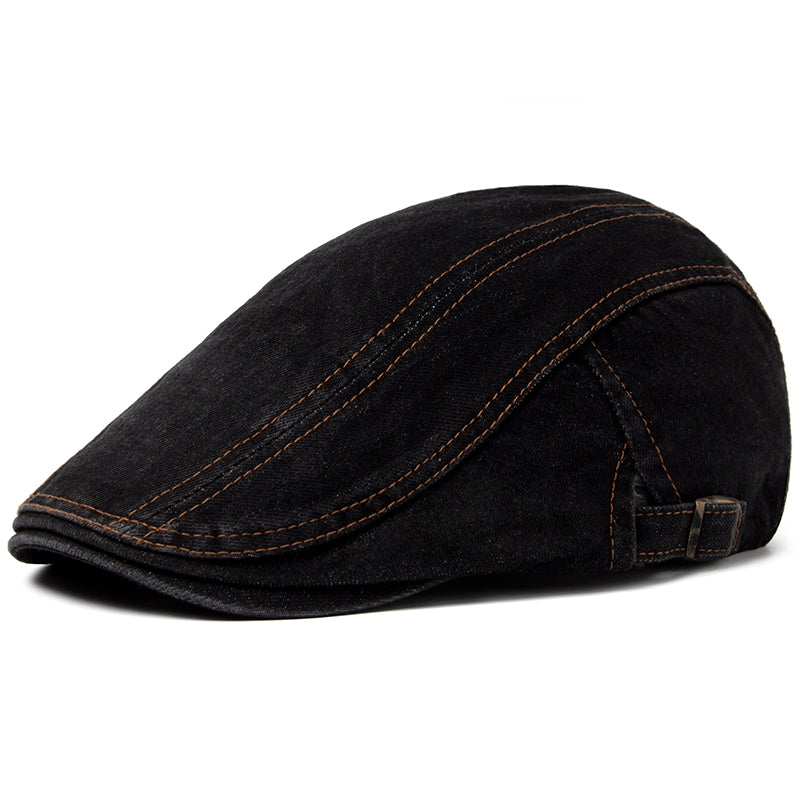 Logan | Klassisk Everyday Stitch Flat Cap