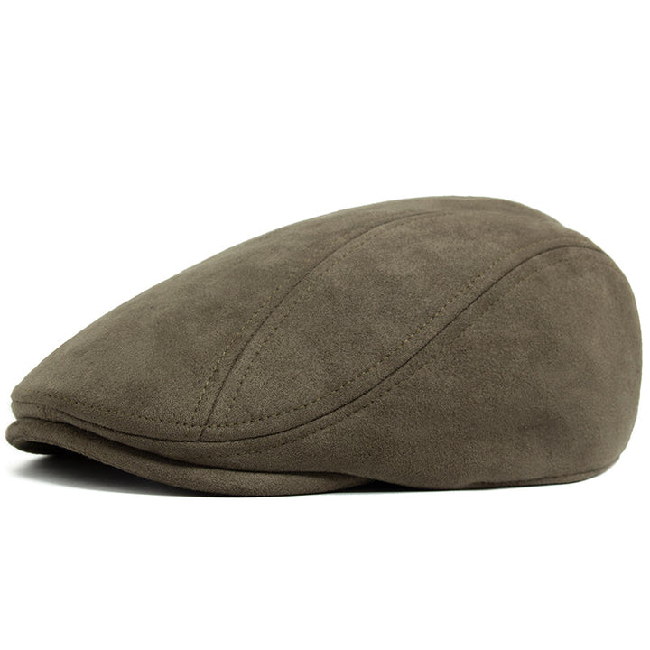 Samuel | Klassisk Suede Flat Cap
