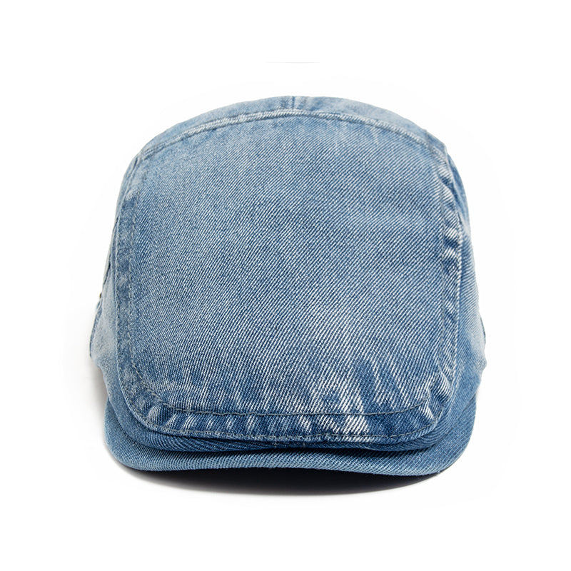 Cillian | Klassisk Stonewash Flat Cap