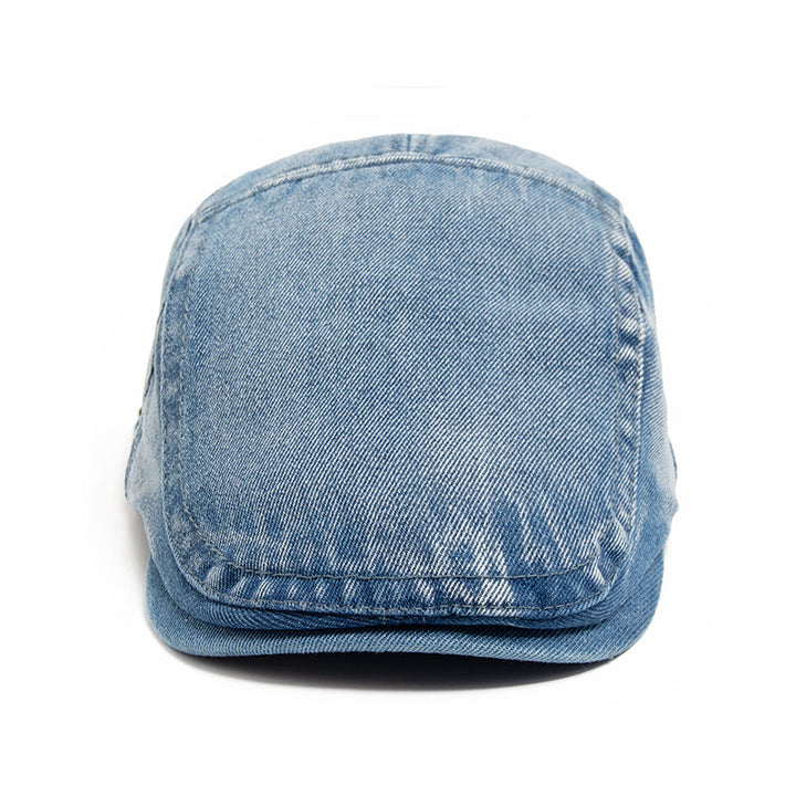 Cillian | Klassisk Stonewash Flat Cap