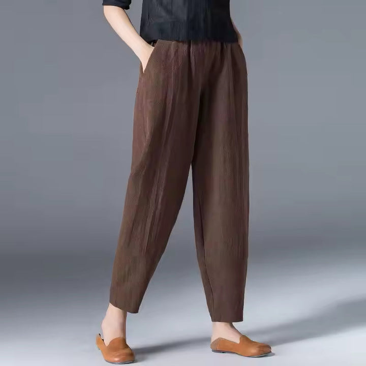 Marianne | Avslappnade Tapered Byxor