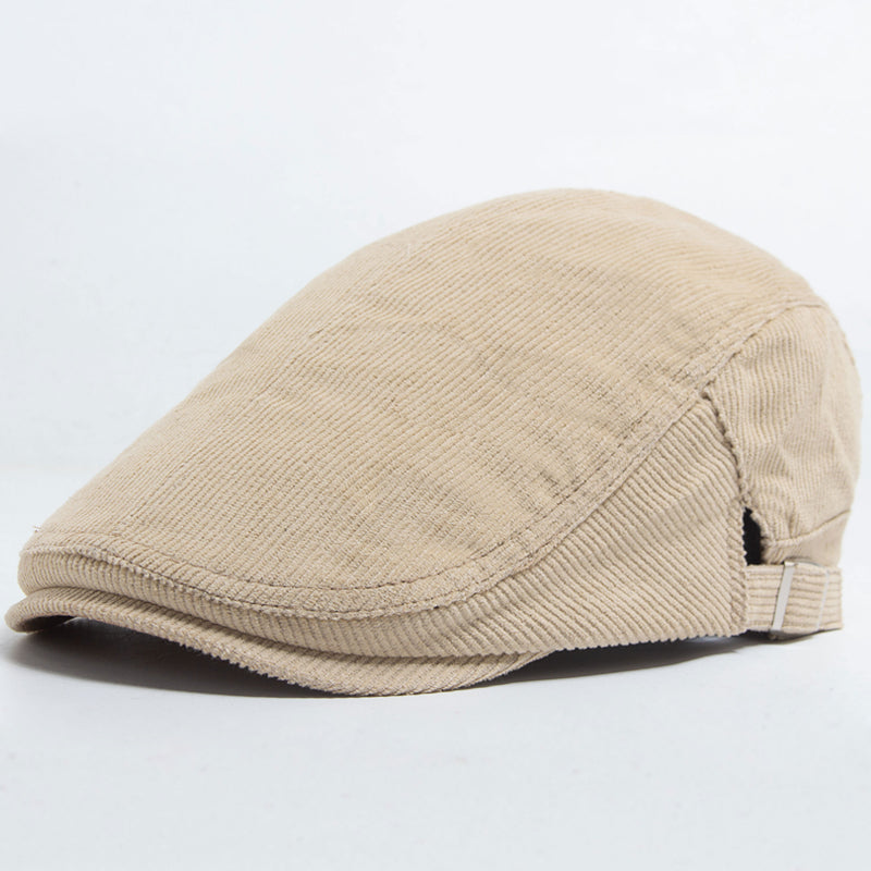 William | Klassisk Corduroy Flat Cap