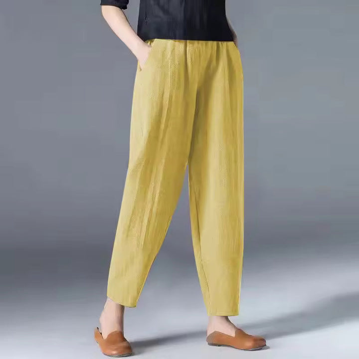 Marianne | Avslappnade Tapered Byxor