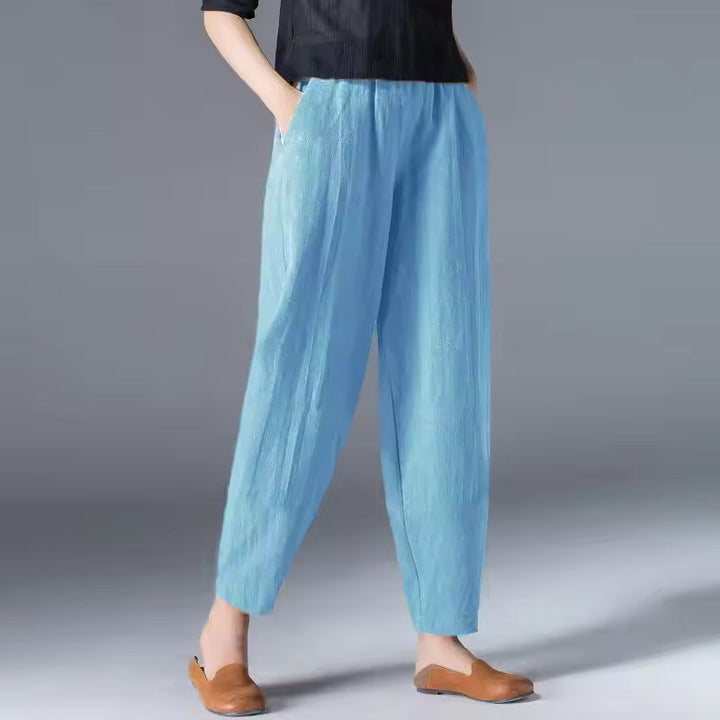 Marianne | Avslappnade Tapered Byxor