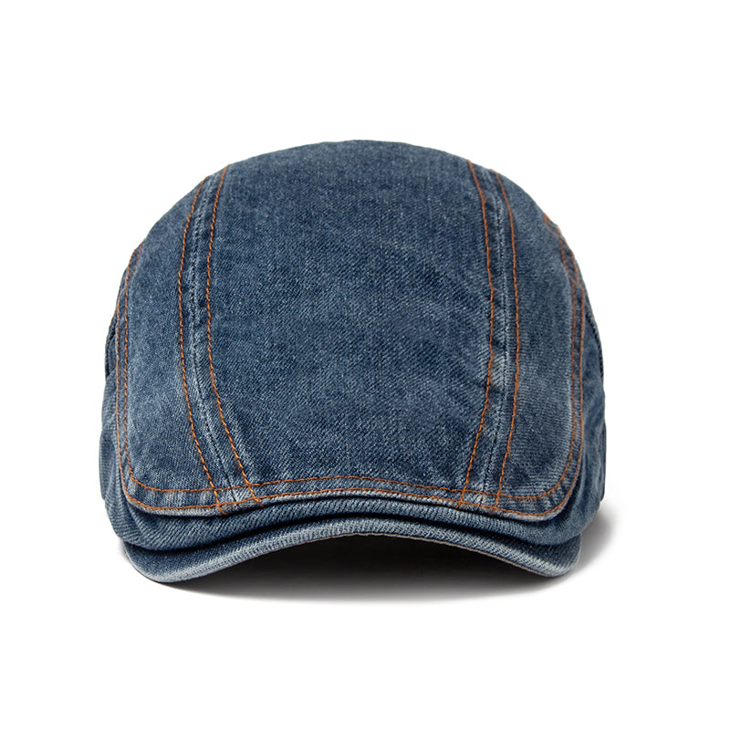 Logan | Klassisk Everyday Stitch Flat Cap