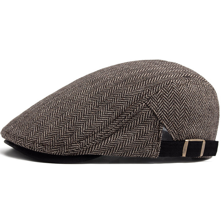 Zandro | Klassisk Texturerad Flat Cap