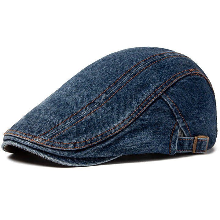 Logan | Klassisk Everyday Stitch Flat Cap