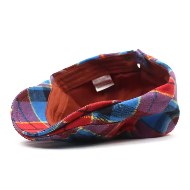 Oliver | Klassisk Rutig Tartan Flat Cap