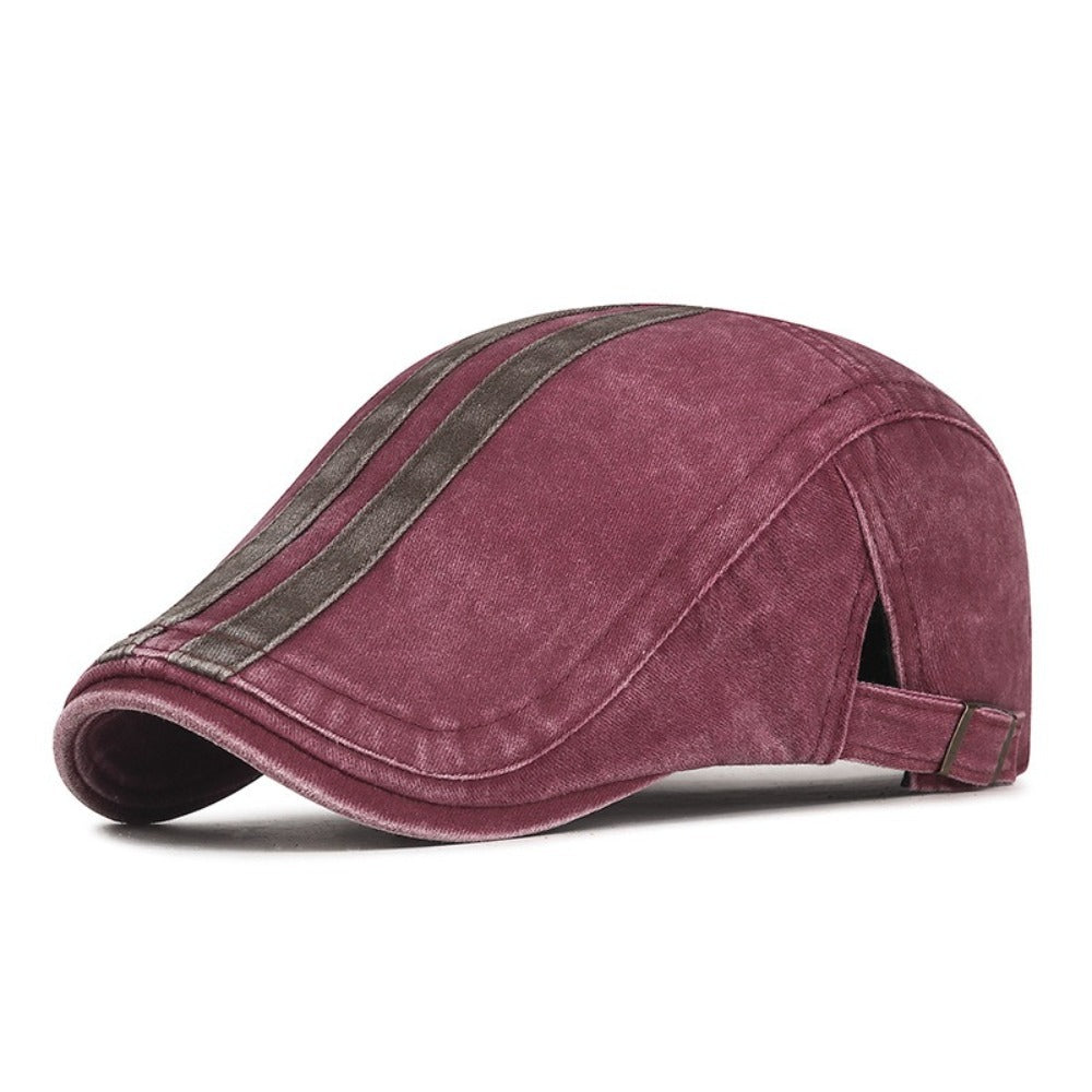 Daniel | Vintage Randig Flat Cap