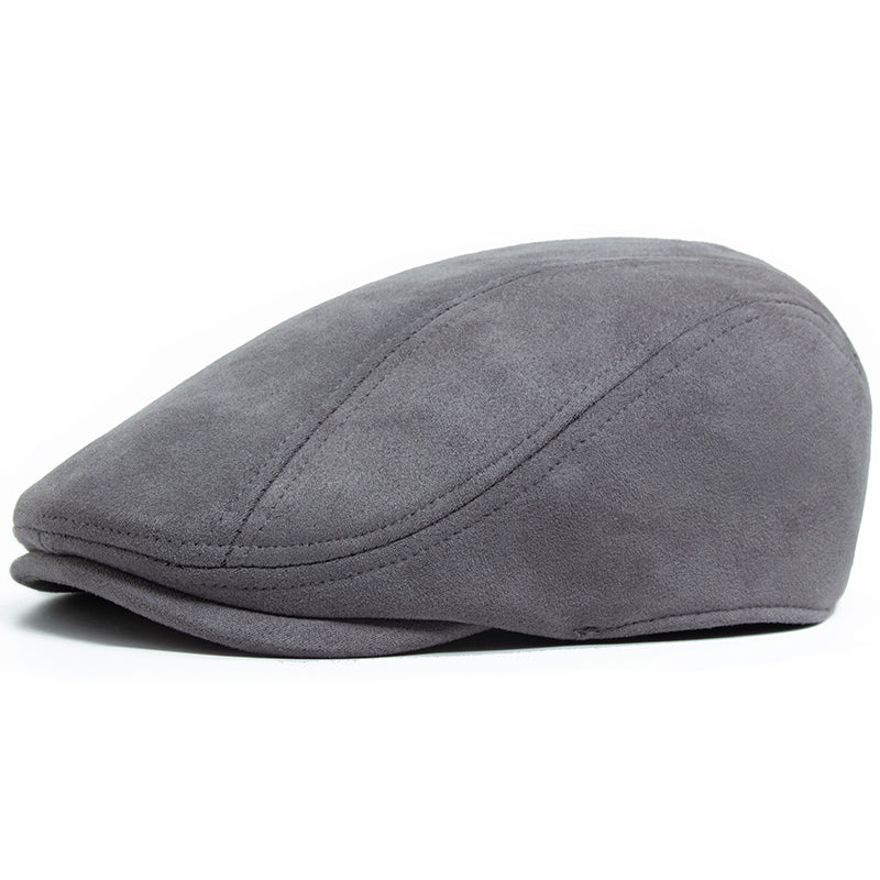 Samuel | Klassisk Suede Flat Cap