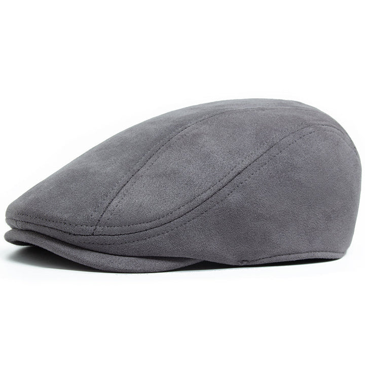 Samuel | Klassisk Suede Flat Cap