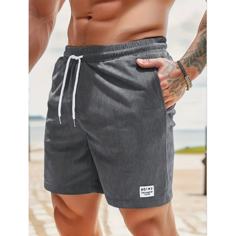Lewis | Avslappnade sommarshorts med dragsko
