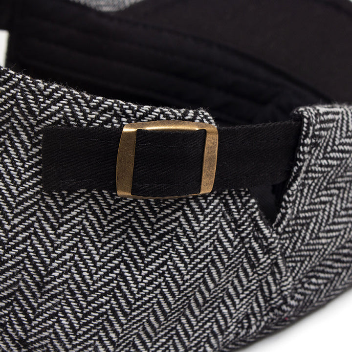 Zandro | Klassisk Texturerad Flat Cap